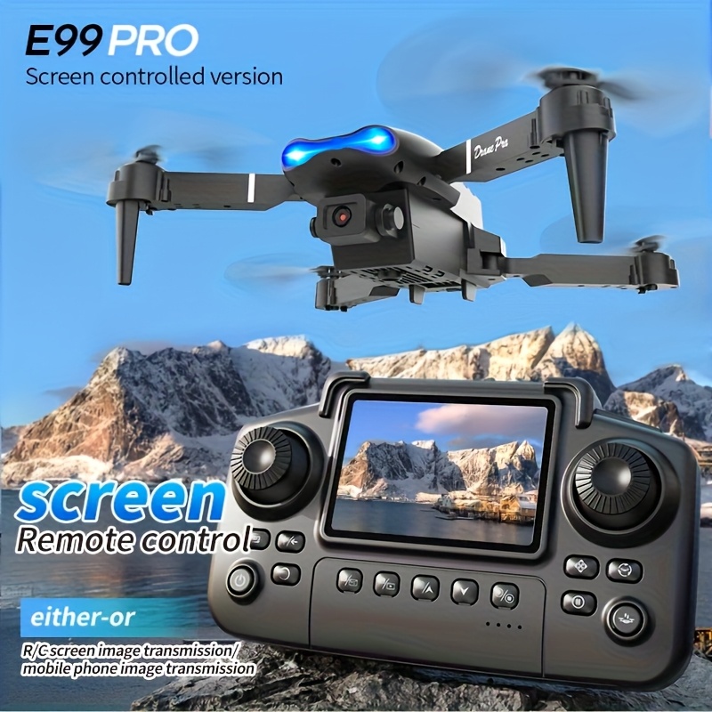 Drone Camera Professional - โดรนพับได้รุ่น E99 PRO MAX พร้อมกล้อง HD