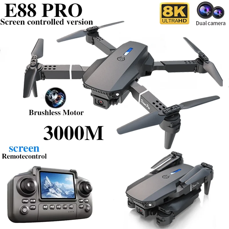 โดรนรุ่น Professional E88 PRO  - Drone Camera Professional บทวิจารณ์และราคา