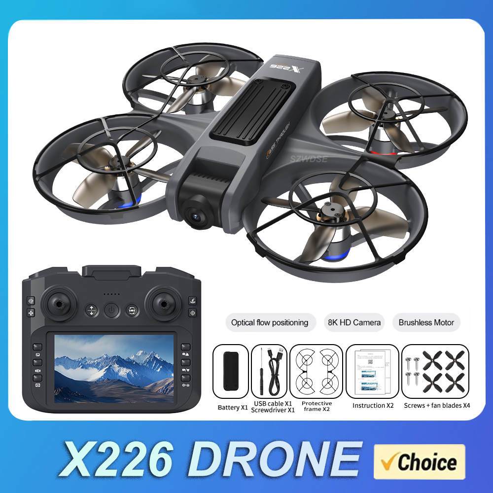 โดรนรุ่นใหม่ X226 RC 2.4G 5G W - Drone Camera Professional บทวิจารณ์และราคา